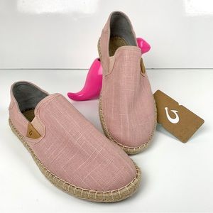 OLUKAI Women’s Kaula Pa'a Kapa 
Convertible Espadrille Shoe in Rose Sea Salt